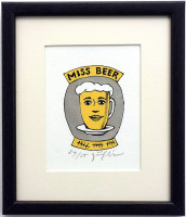 Jiří Slíva - Miss Beer - grafika